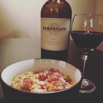 2007 Sebastiani Barbera and Pasta